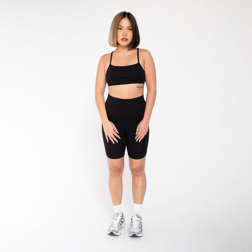 Women's Cotton/Spandex Biker Shorts