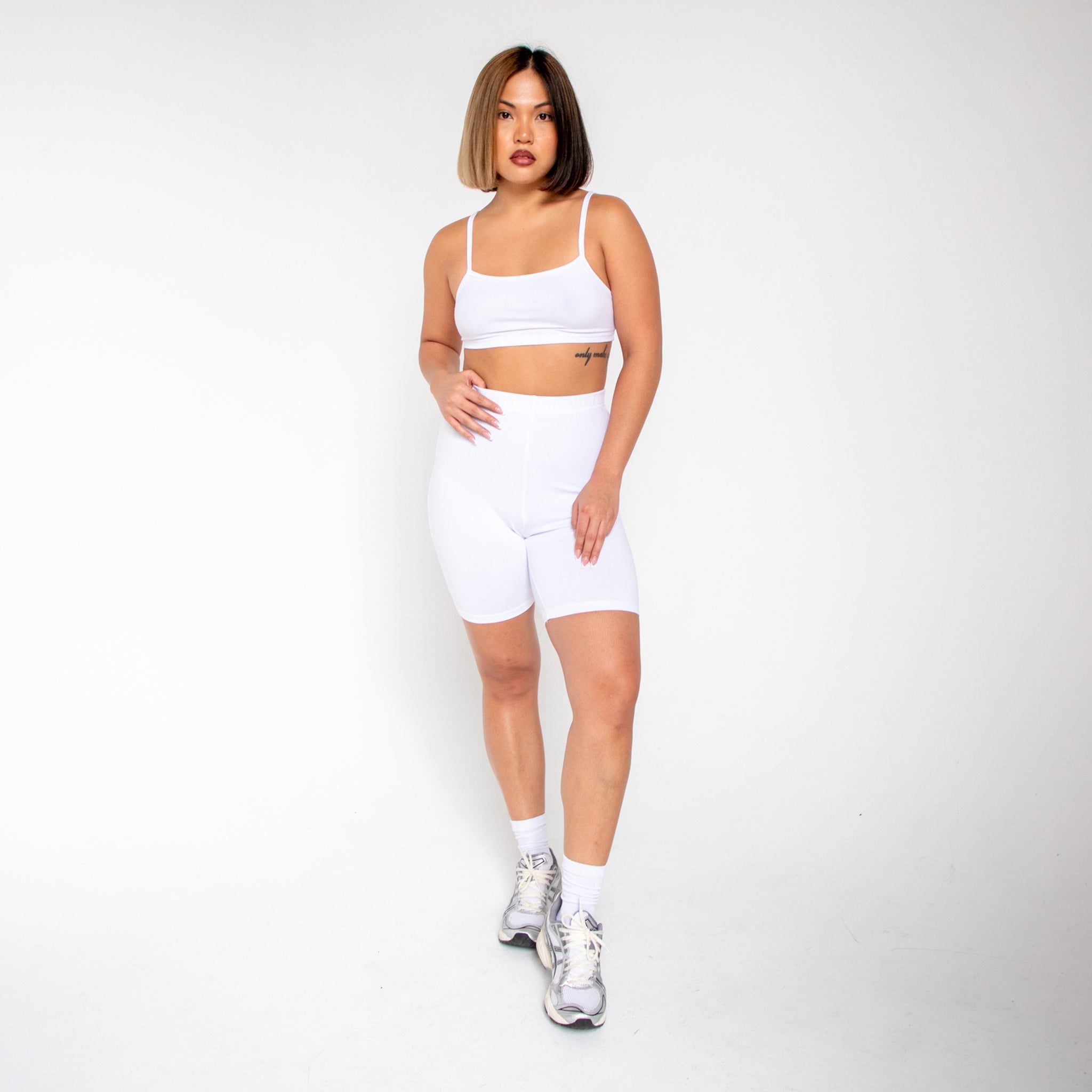 Women's Cotton/Spandex Biker Shorts