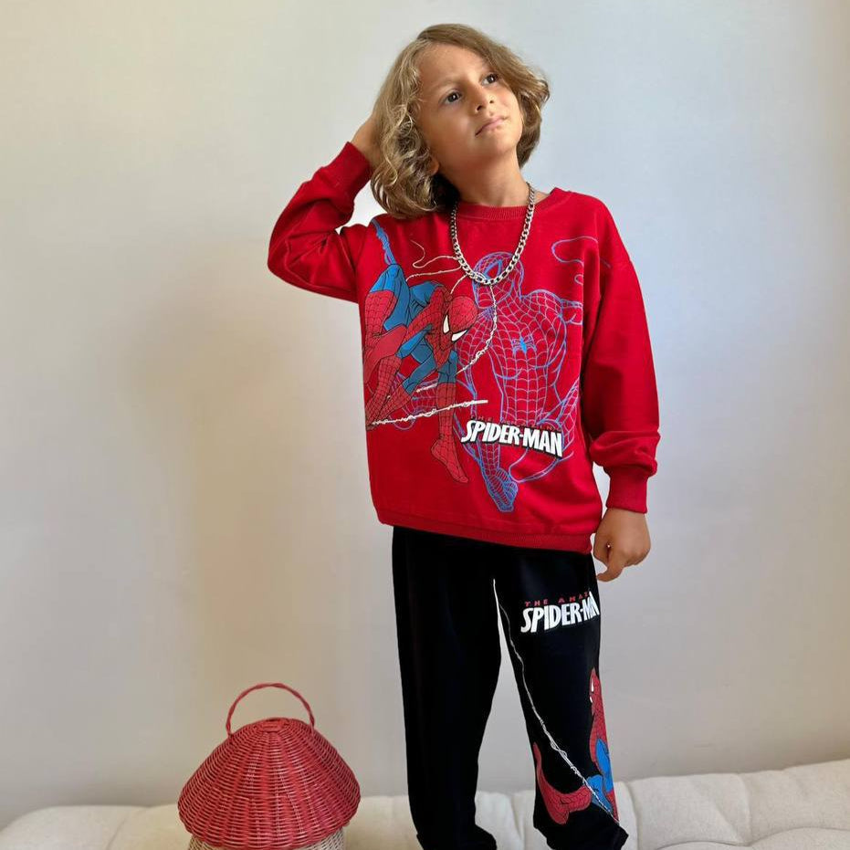 Web Hero Boys Joggers Set-2