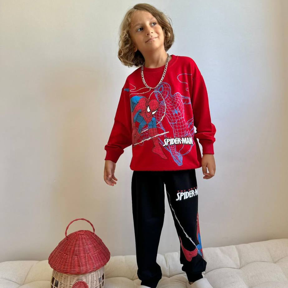 Web Hero Boys Joggers Set-1