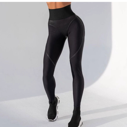 SHOPORA Victory 9-Point Mesh Yoga Pants - Shopora