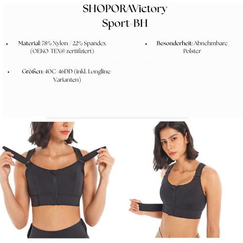 SHOPORA Victory Plus Size Sport-BH - Shopora