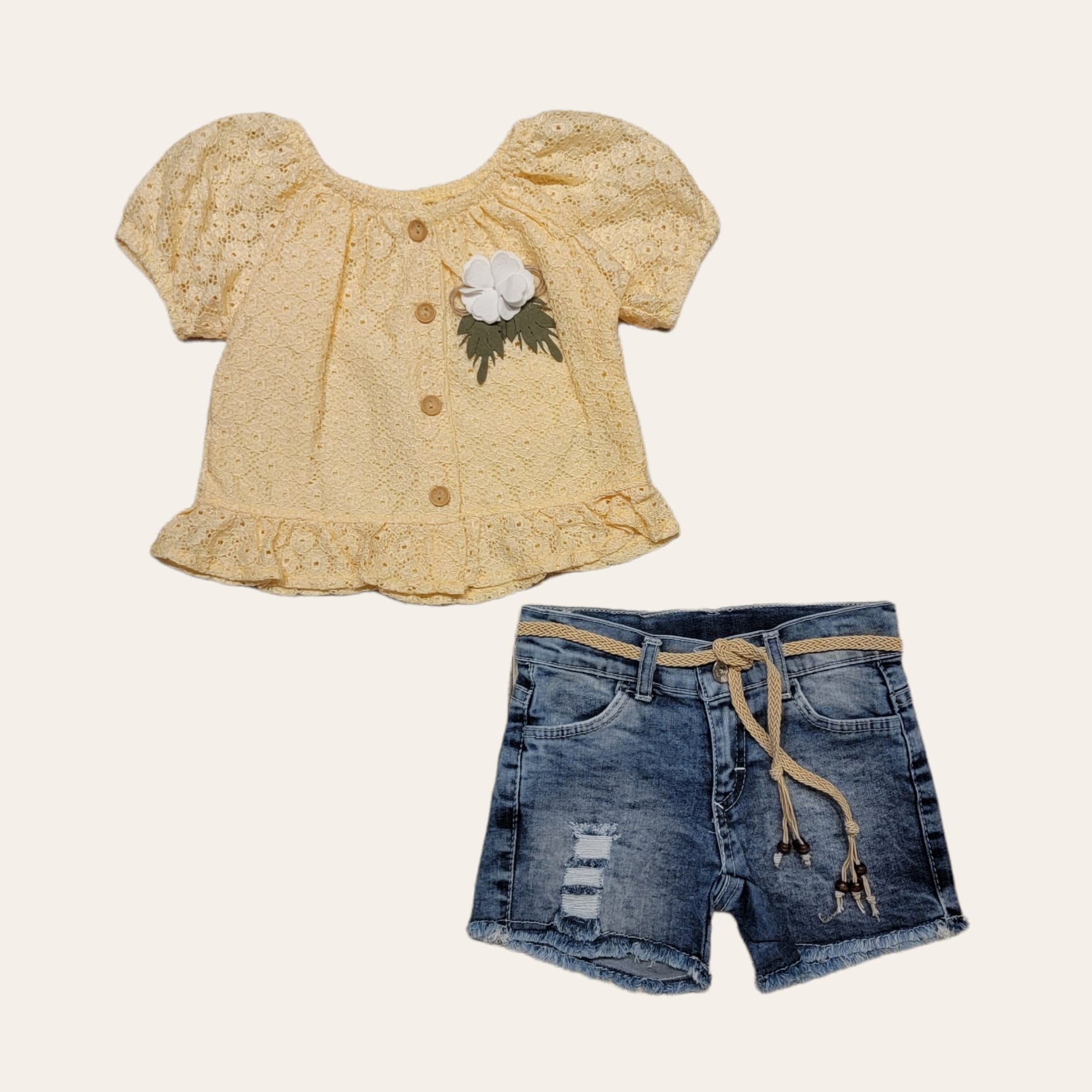 Spoiled Cowgirl Girls Casual Set-0