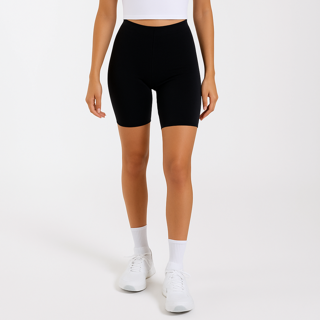 Women's Cotton/Spandex Biker Shorts