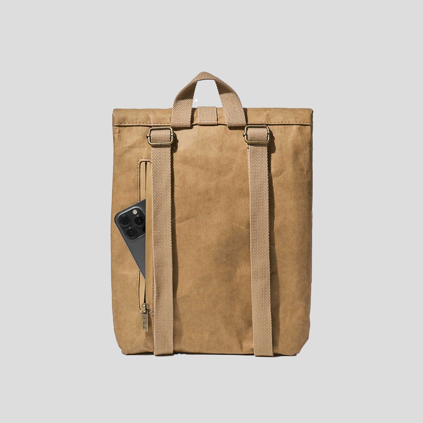 Oak Kraft Paper Backpack