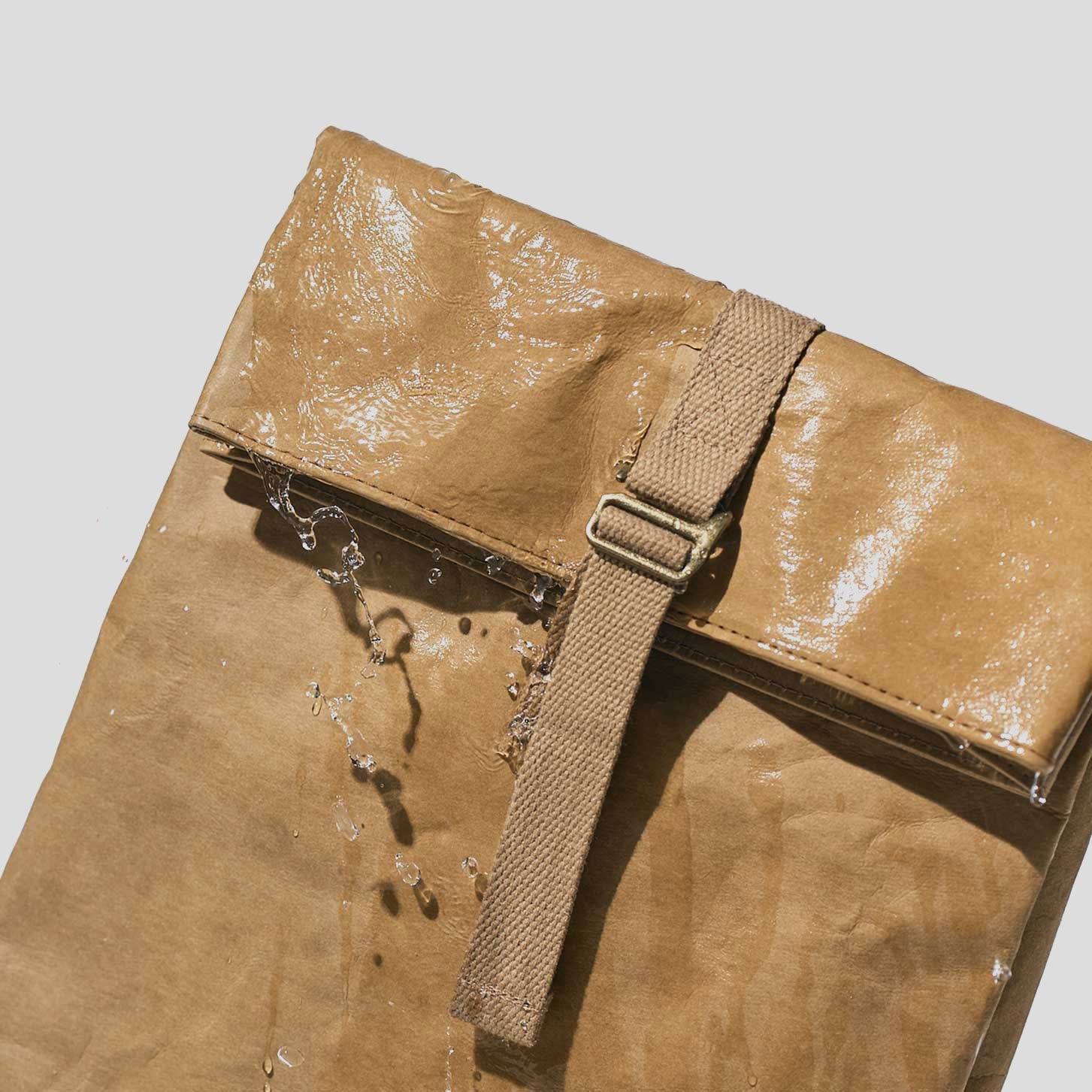 Oak Kraft Paper Backpack